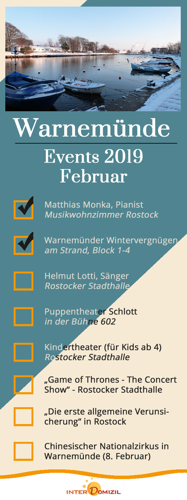 Warnemünde Events 2019 Februar