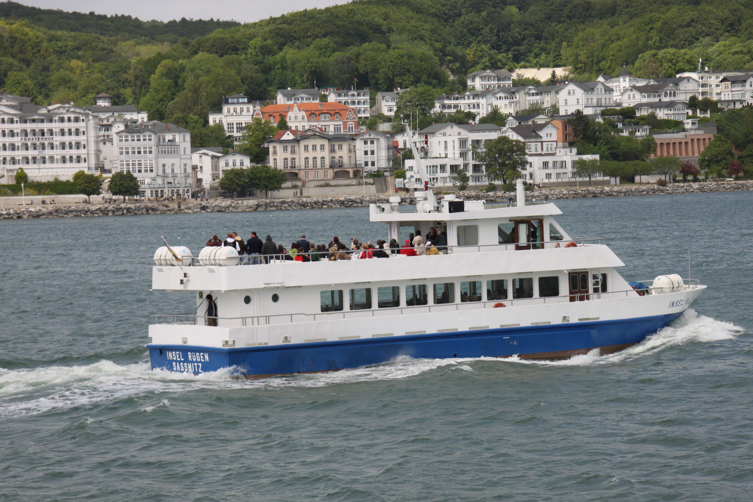 Fähre nach Sassnitz auf Rügen