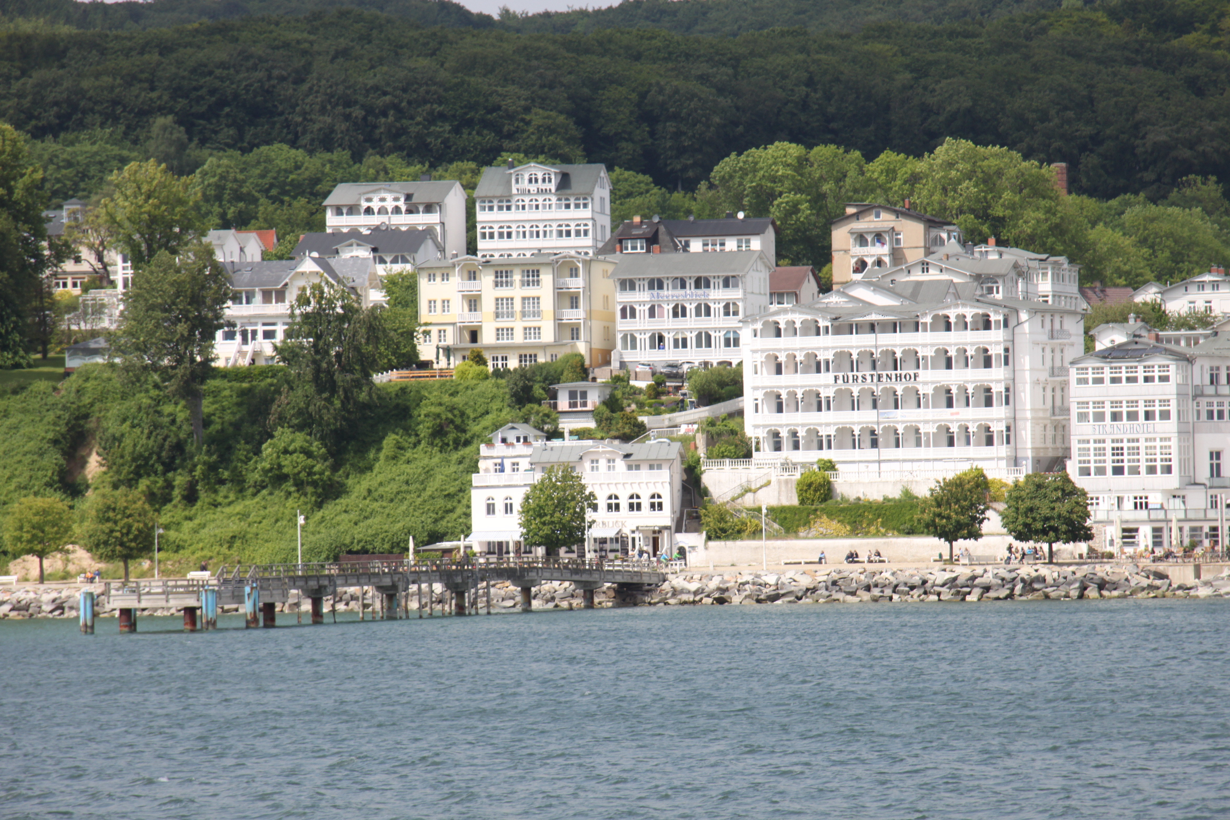 Blick auf Sassnitz