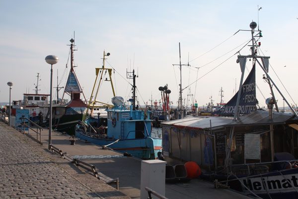 Hafen in Sassnitz auf Rügen