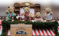 Bären Puppen auf dem Christkindlmarkt