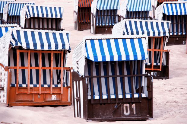 Strandkorb in Warnemünde // Bild: Pixabay (CC0)