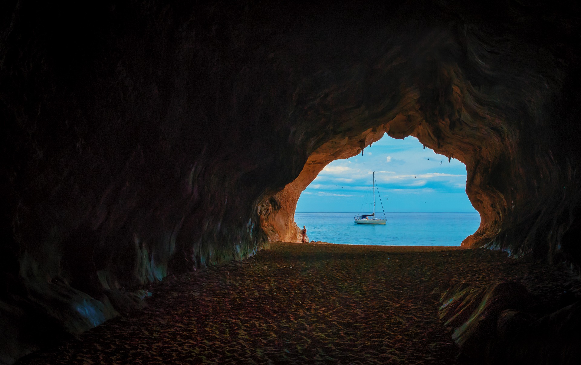 Grotte auf Sardinien