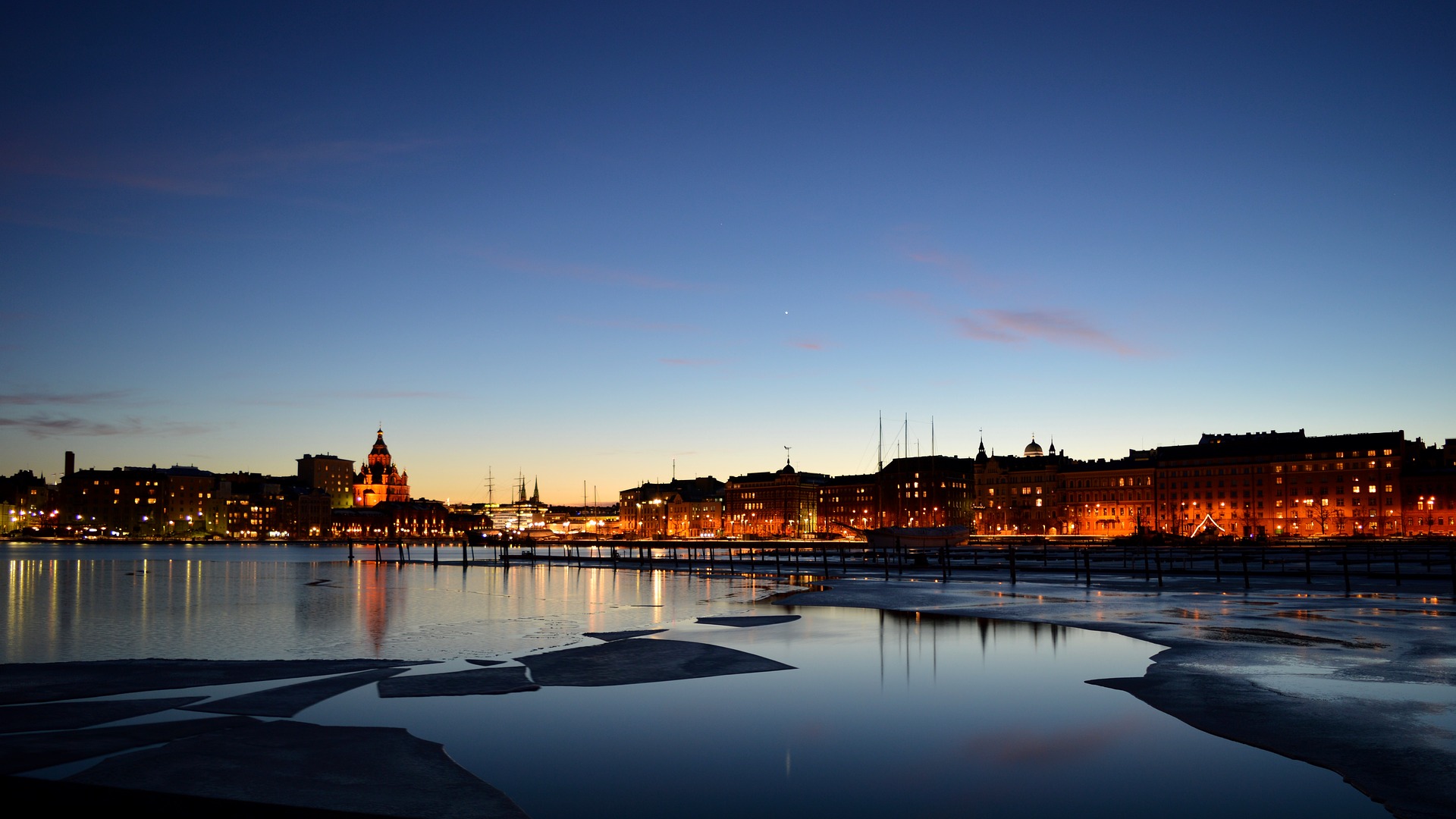 Helsinki im Winter