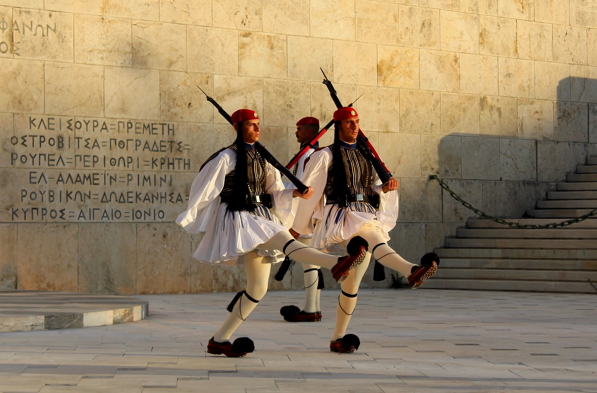 Nationalgarde am Syntagma-Platz