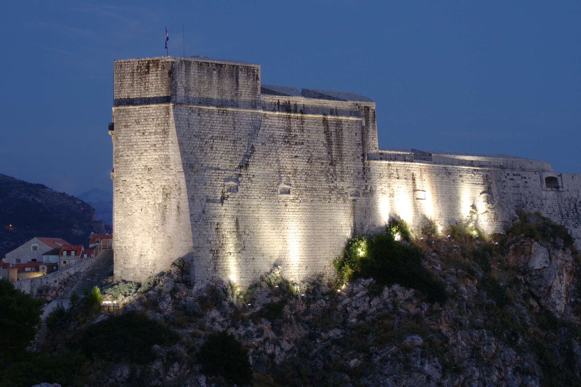 Festung Lovrijenac aka Rote Burgfried