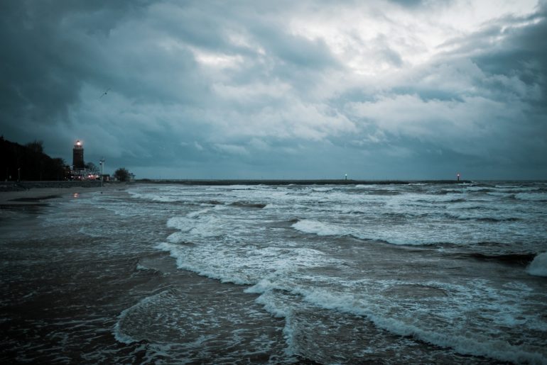 Rügen bei Regen