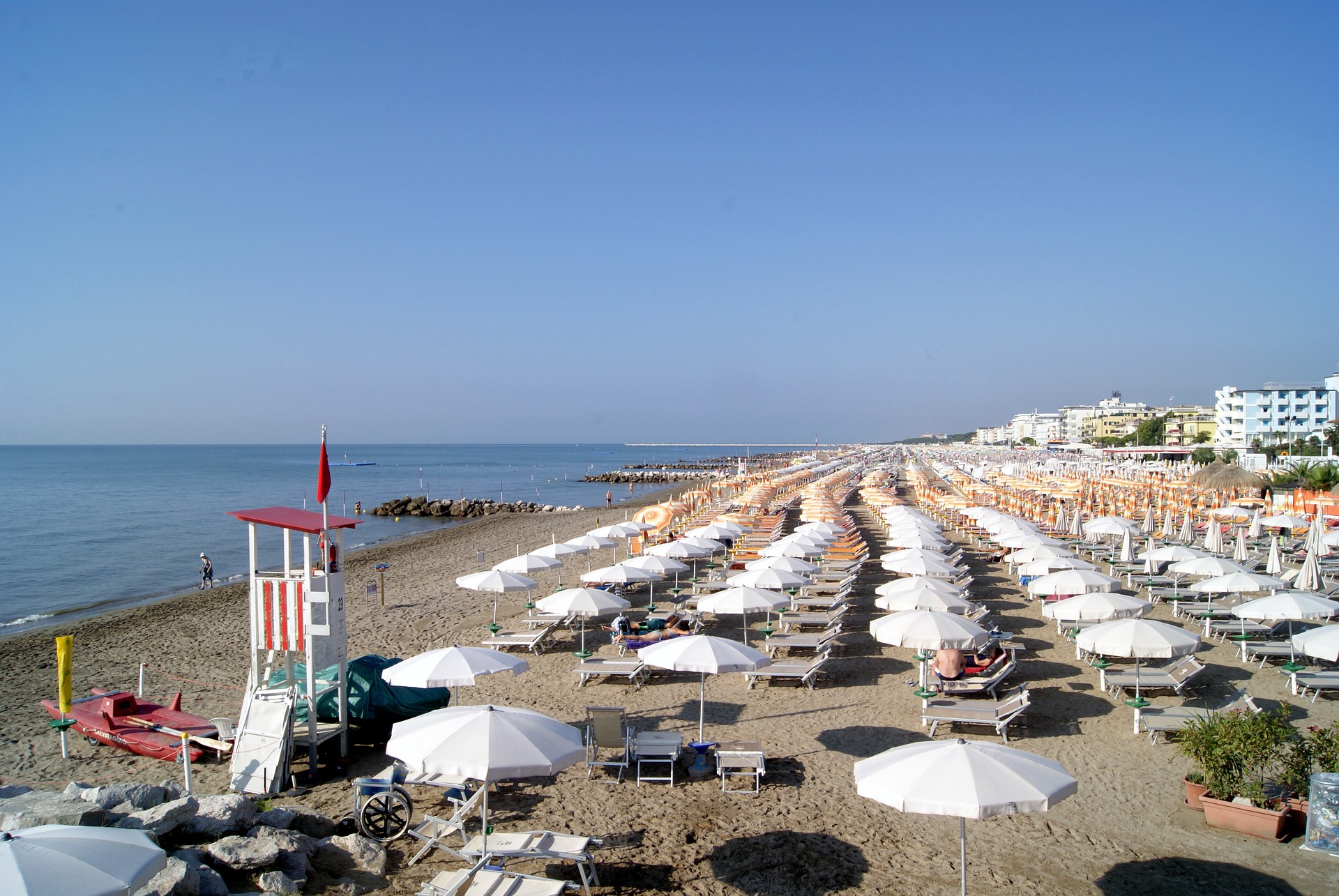 Caorle Beach bei Bibione