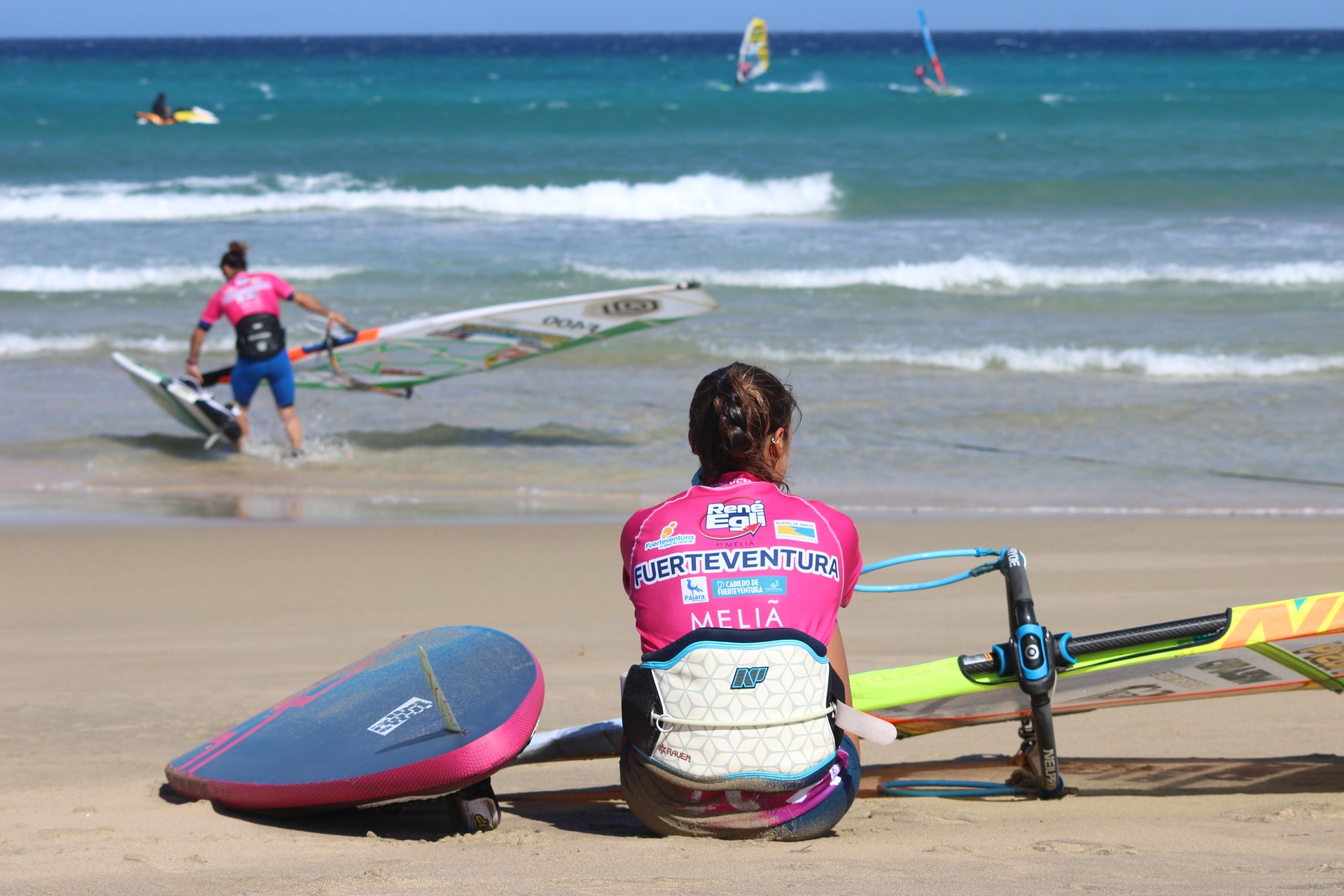 surfen auf Fuerteventura, Kanarische Inseln