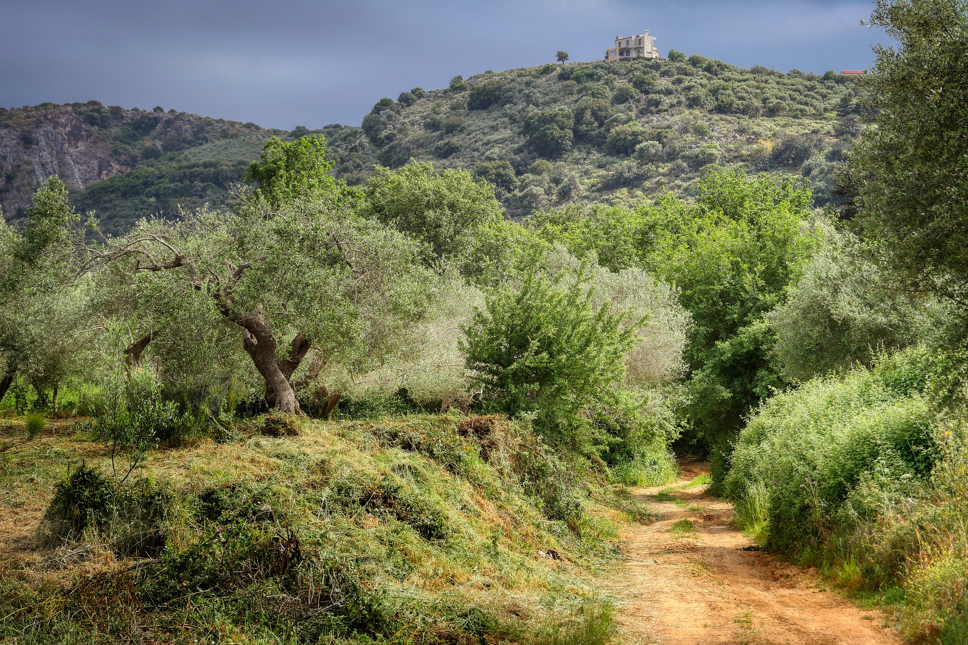 Wanderroute auf Kreta