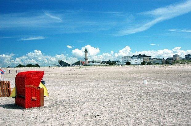 Breiter Strand von Warnemünde - Foto: Pixabay, CC0