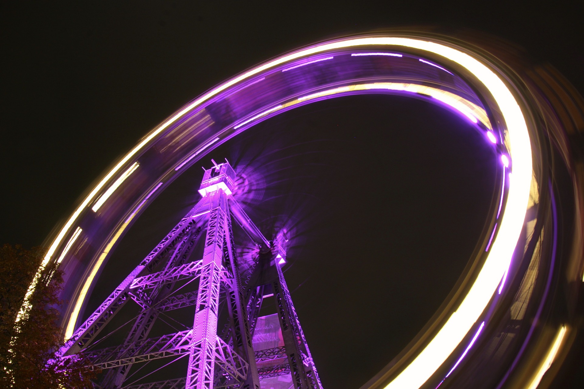 Wiener Prater am Abend